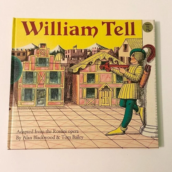 Vintage  1970 William Tell Book by Alan Blackwood Hardcover Printed in Italy - Picture 12 of 12